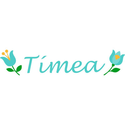 Névre szóló bicikli matrica, virágos, türkizkék - 2 db (1 pár)