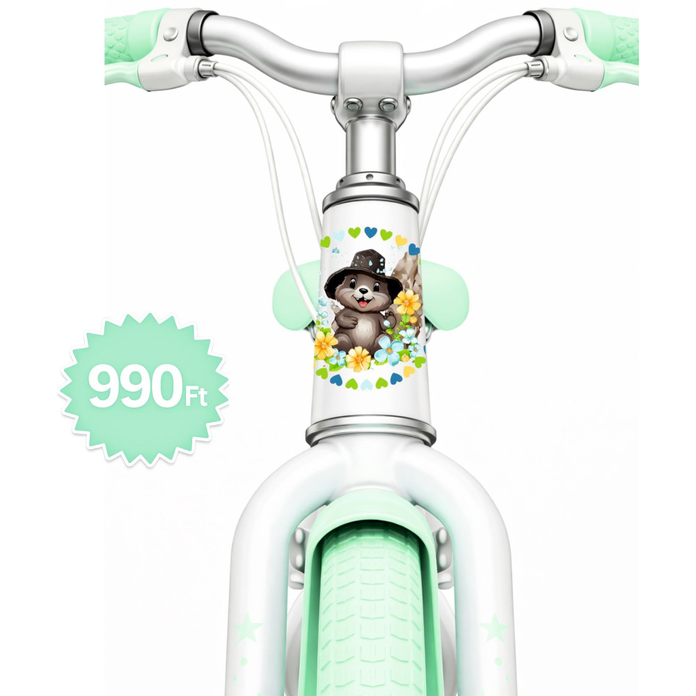 kerek gyerek kerékpár matrica kormány alatti vázra