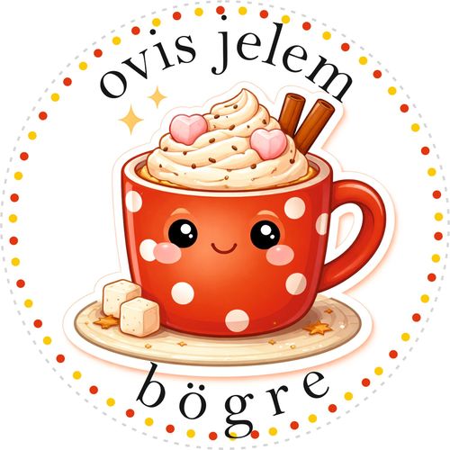 Pöttyös bögre ovis jel jelentése